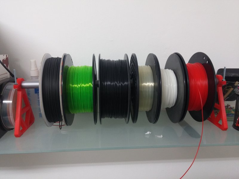 3D Printed Filament Rack