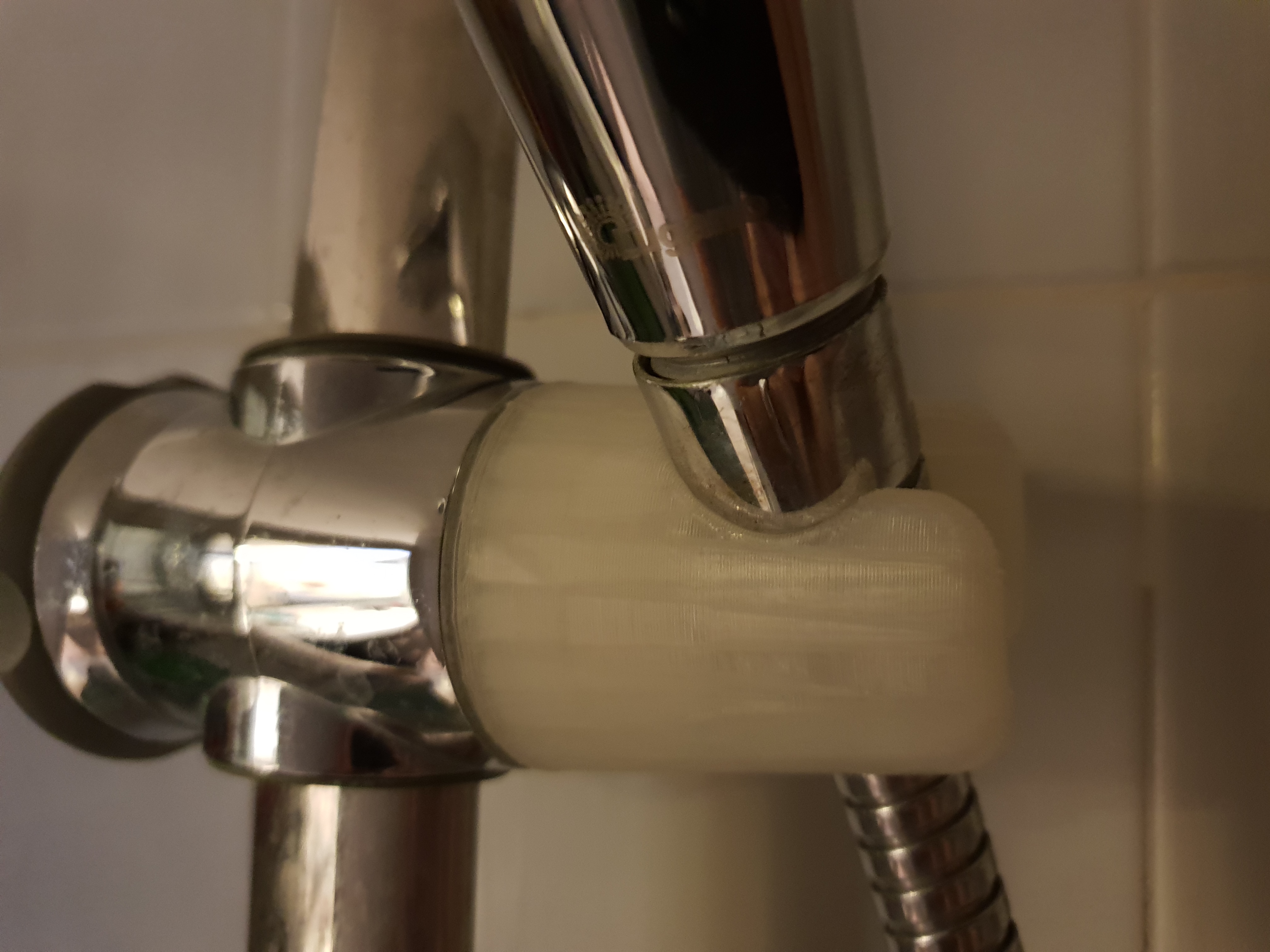 Fixing a Shower Head Holder
