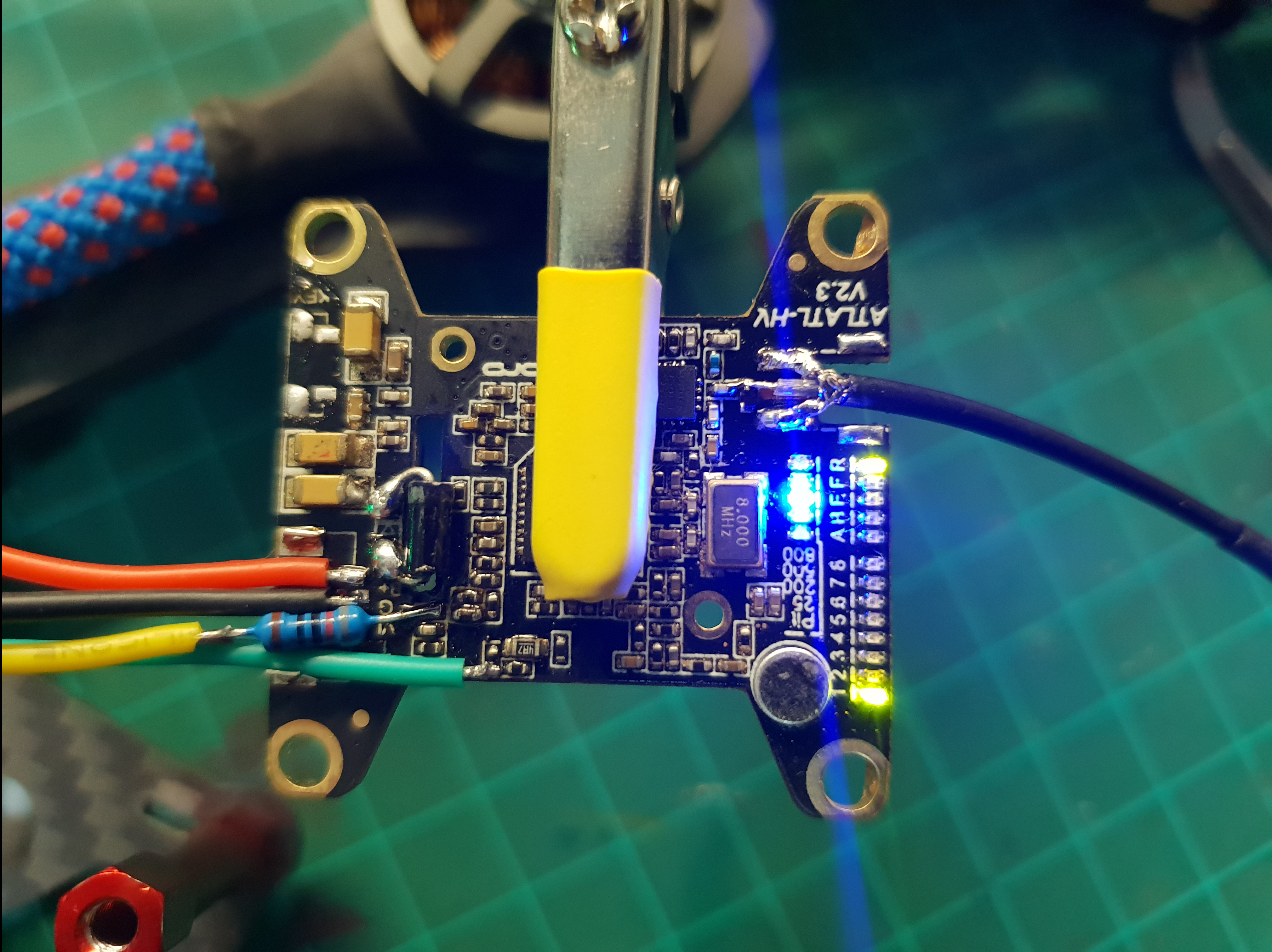 FPV Repair Shop #1 - Crashed Holybro ATLATL-HV VTX Repair [Antenna, Connector, Diode]