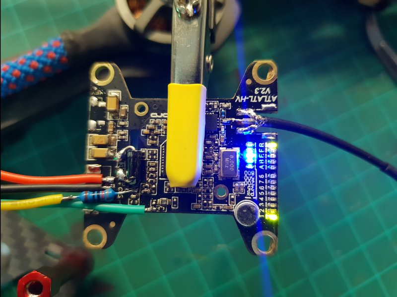 FPV Repair Shop #1 - Crashed Holybro ATLATL-HV VTX Repair [Antenna, Connector, Diode]