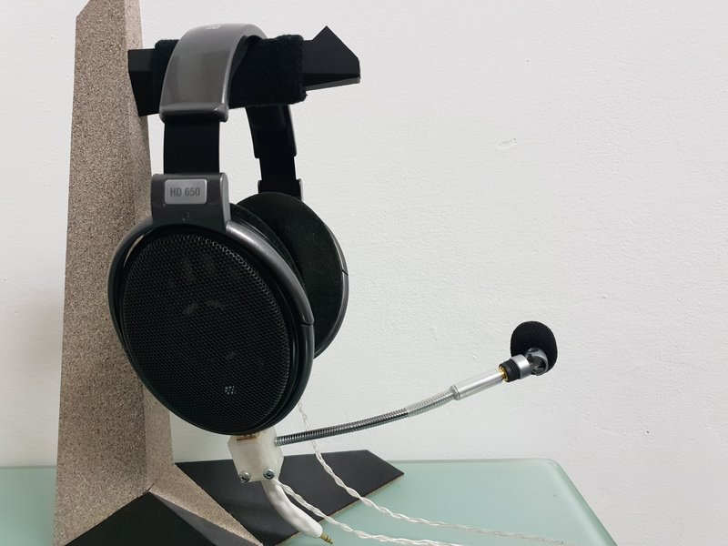 Sennheiser HD650 boom Mic